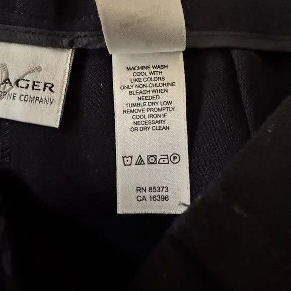 Villager Liz Claiborne Slacks Navy Blue Career Suit Essentials Pants sz 6 New - Picture 6 of 7